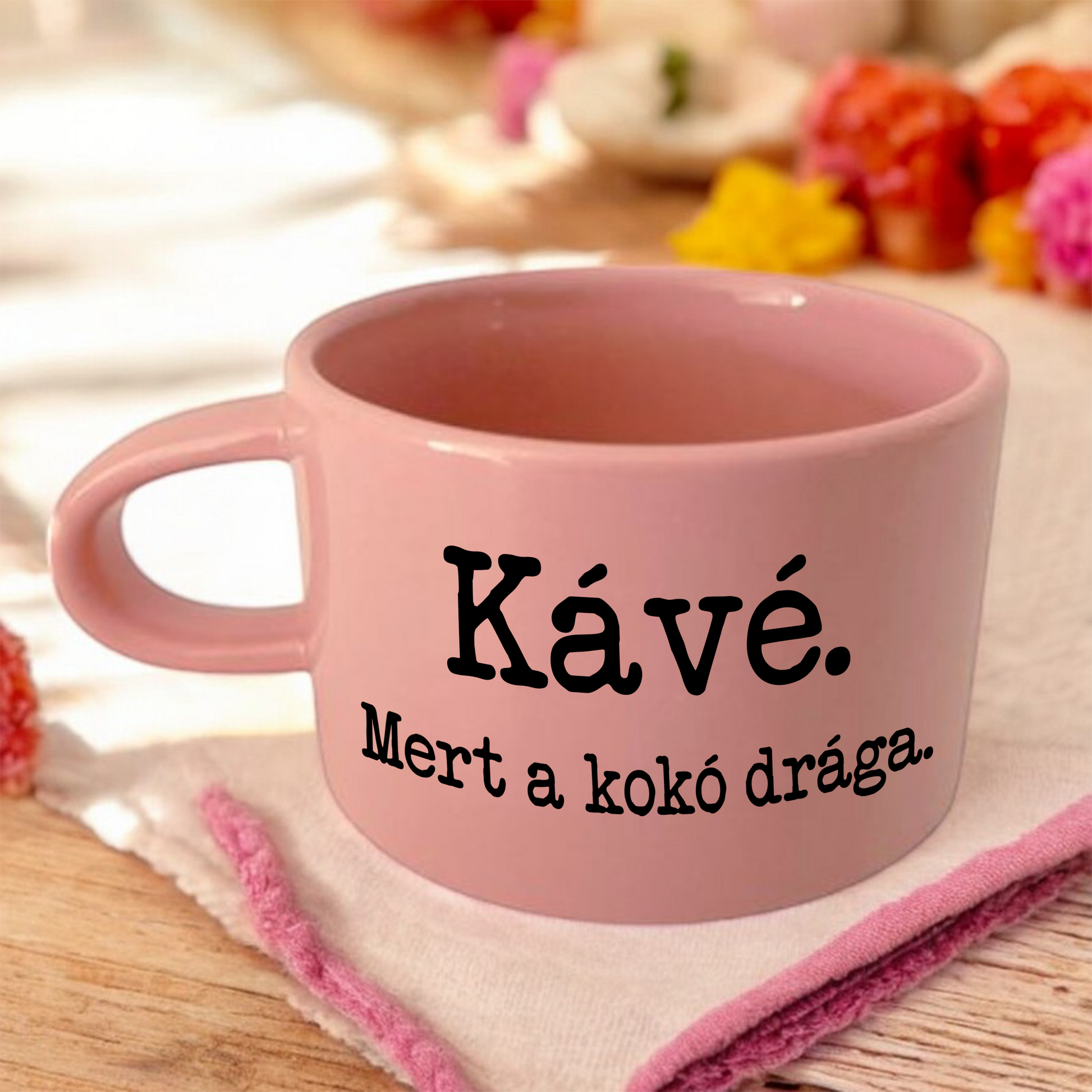 Bögre Kávé. Mert a kokó drága. - Lovelo
