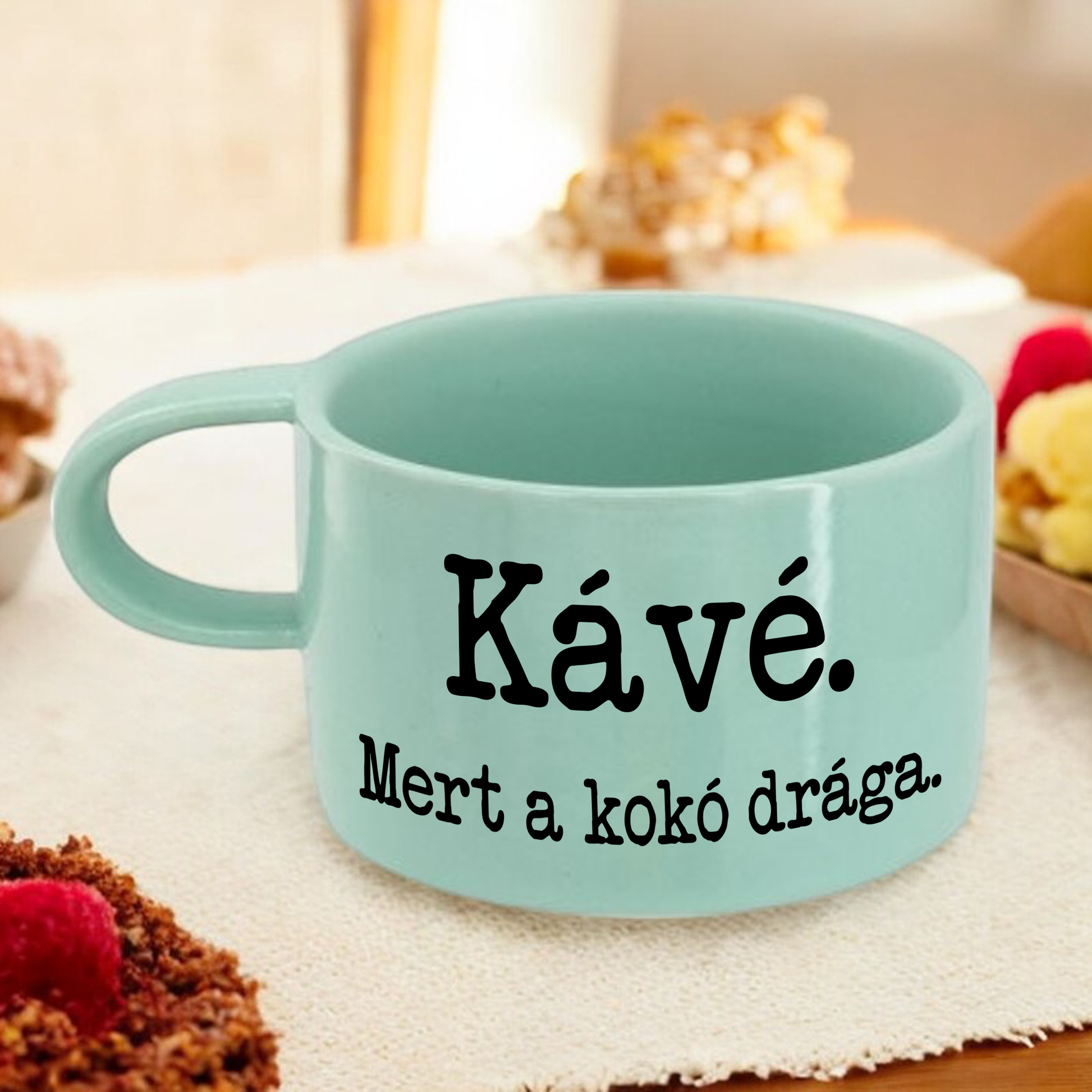 Bögre Kávé. Mert a kokó drága. - Lovelo