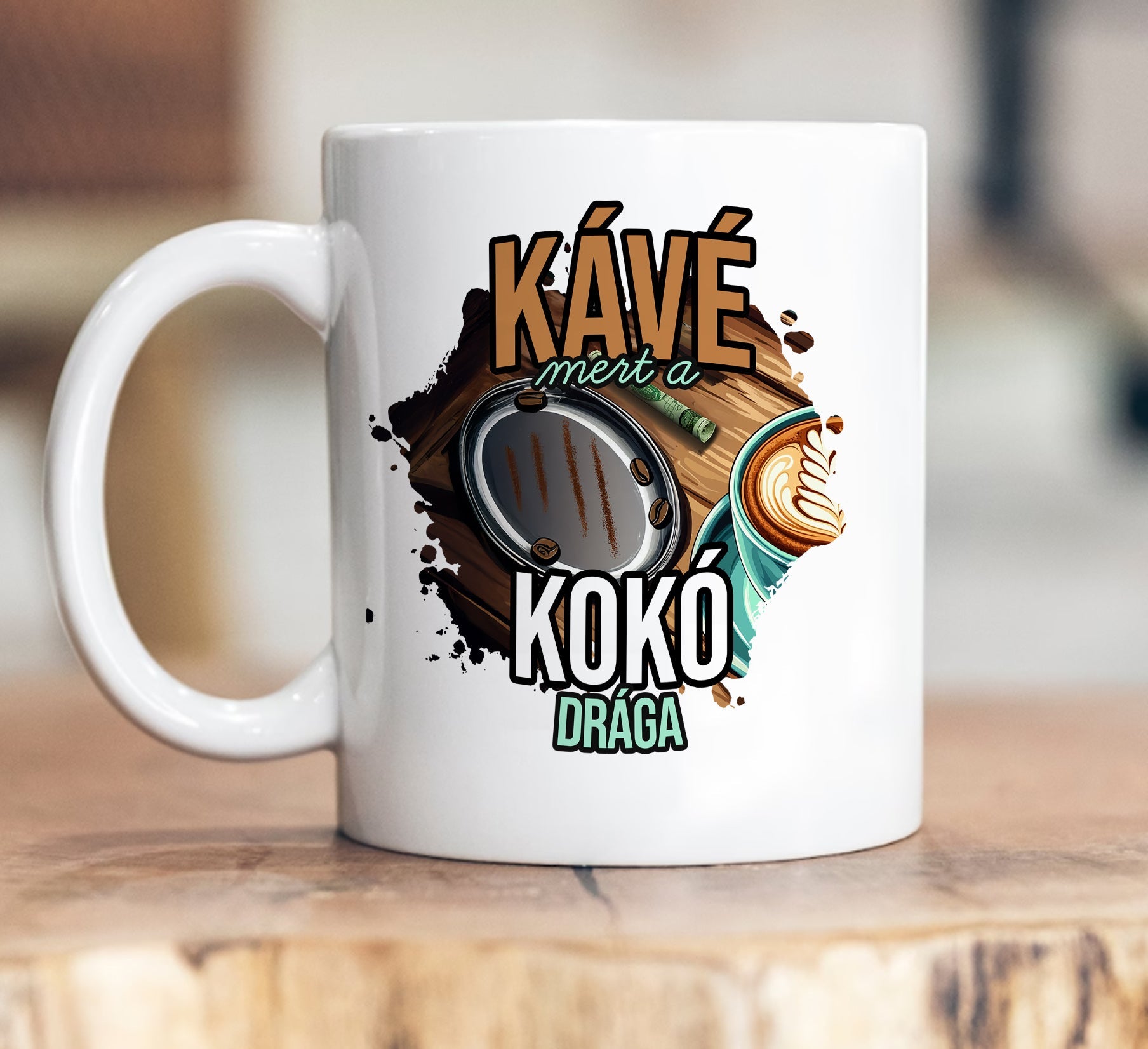 Bögre Kávé mert a kokó drága - Lovelo