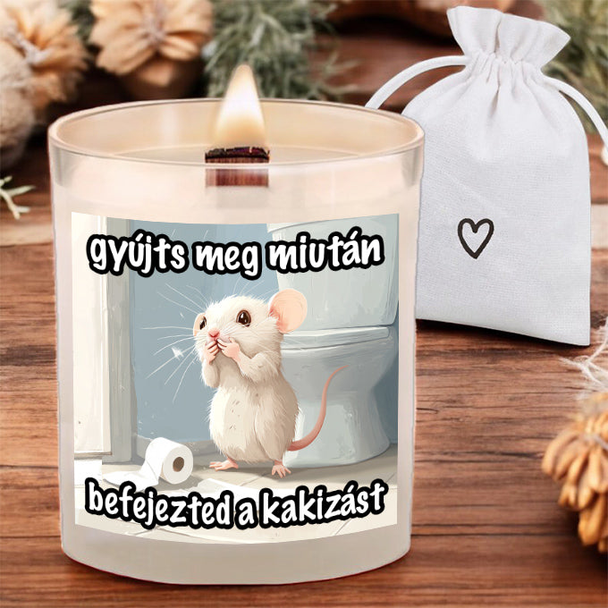 Gyújts meg miután befejezted a kakizást gyertya - Lovelo