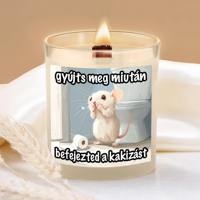 Gyújts meg miután befejezted a kakizást gyertya - Lovelo